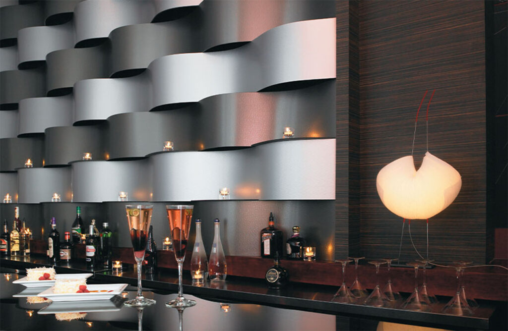 Hospitality Sector Bar Homapal Metal H.P.L