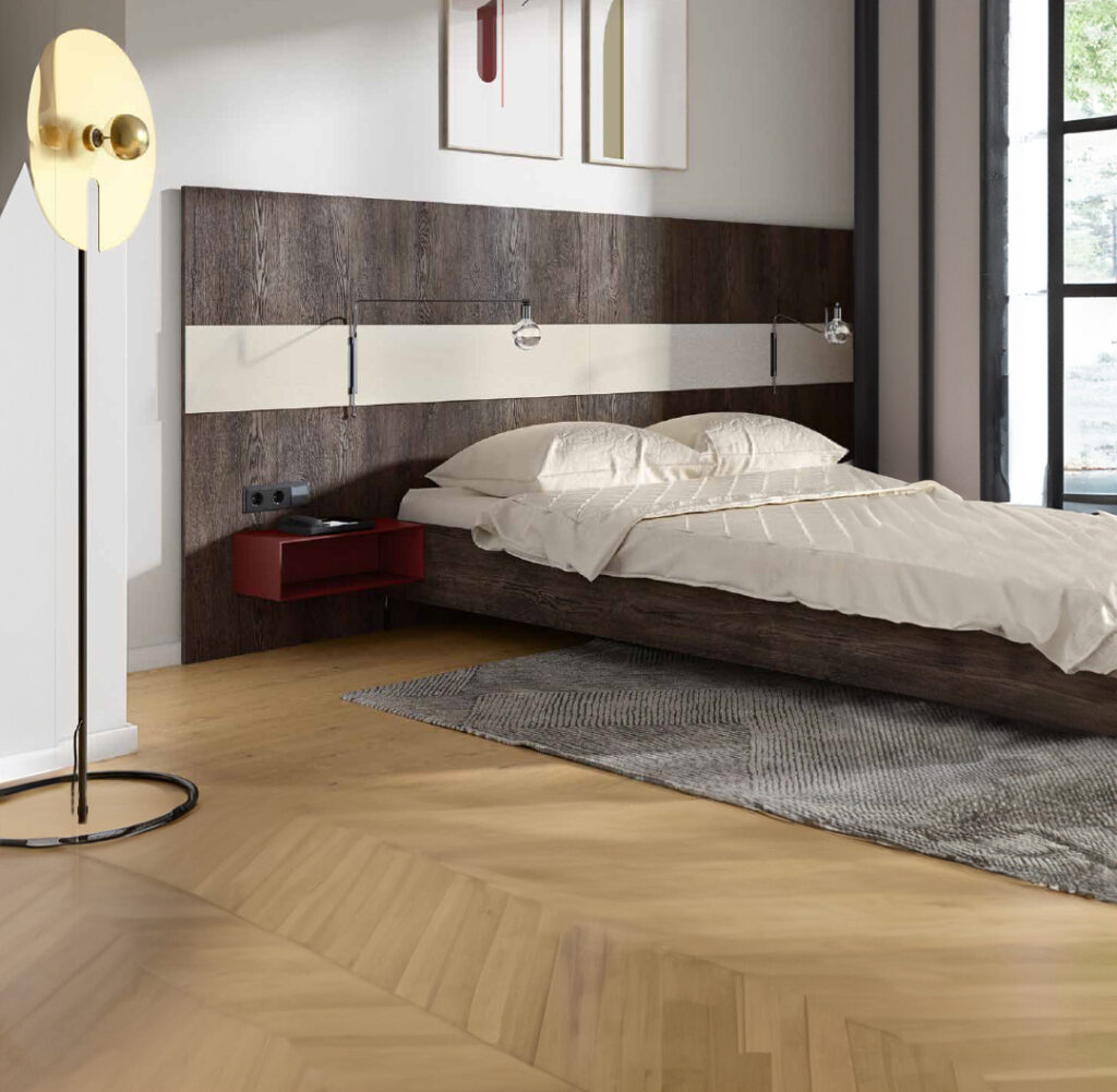 Interior Design Bedroom Egger H.P.L. Melamine PerfectSense Feelwood Lacquered TM