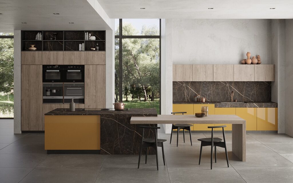 Kitchen Design Furniture Arpa H.P.L.3482 Samas 4630 Inari 0778 Maggese a