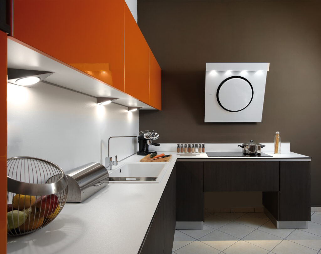 Kitchen Design Furniture Compactop H.P.L. White