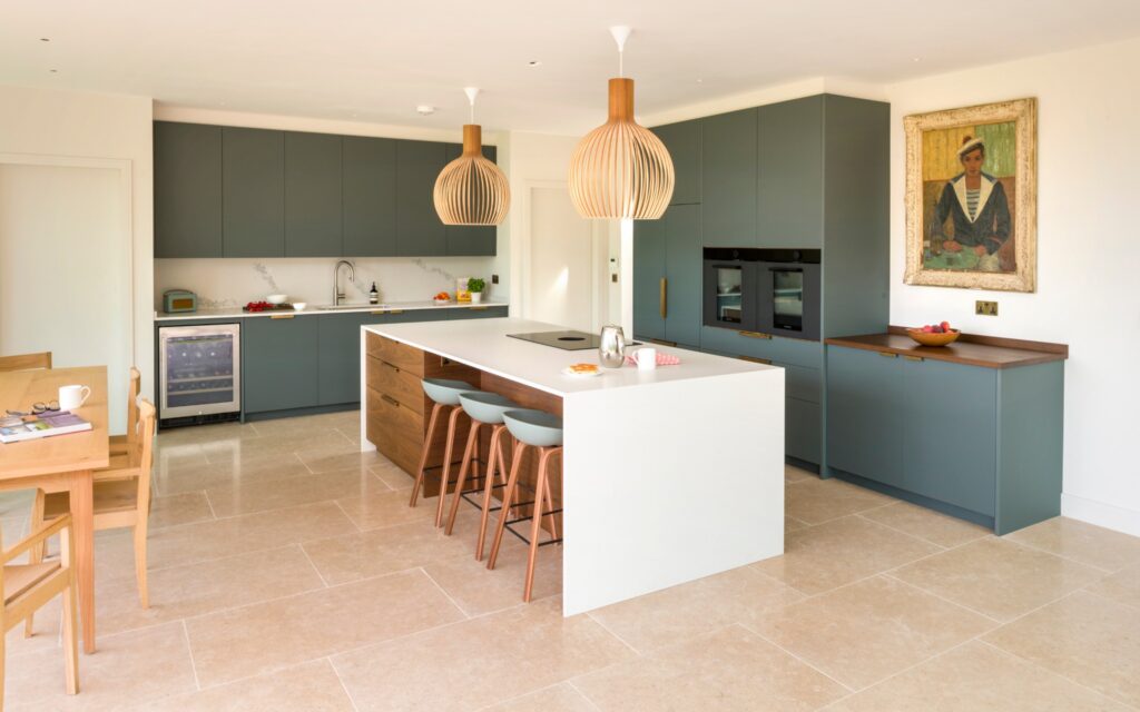 Kitchen Design Furniture Fenix NTM® 0750 Verde Comodoro a