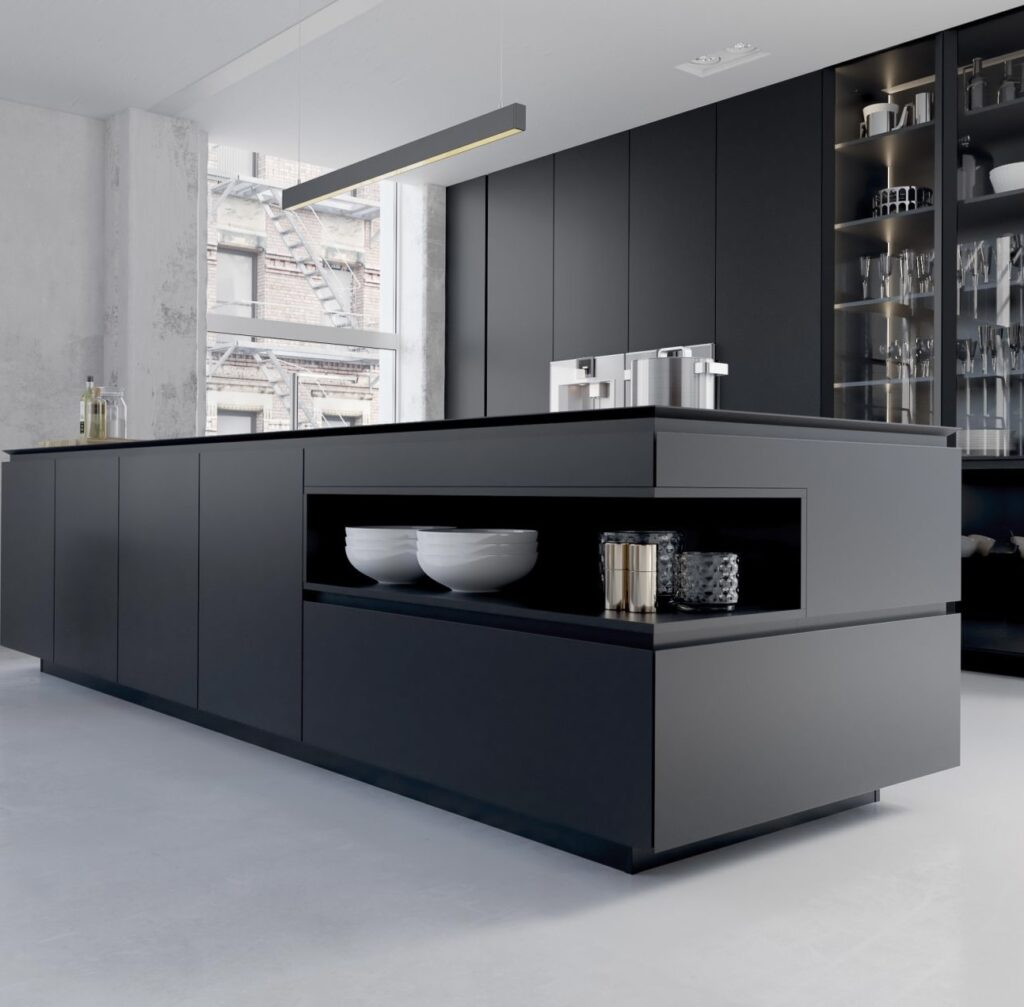 Kitchen Design Furniture Renolit Pet P950 black