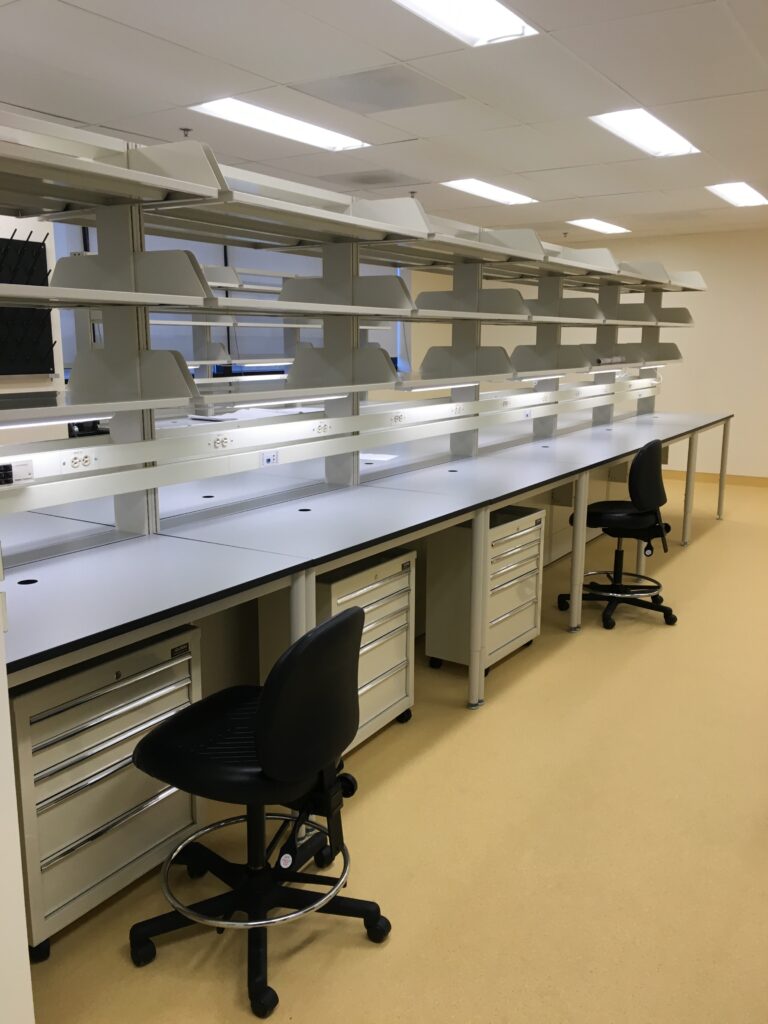 Laboratory Sector Furniture Trespa Top Lab Base NIH Lab Maryland