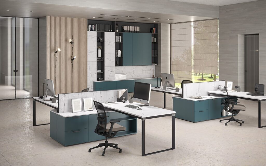 Office Design Furniture Arpa H.P.L. 3481 Maia 0781 Verde Pino b
