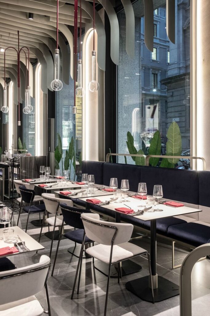 Restaurant Design Interior Design CNC Compact Tops