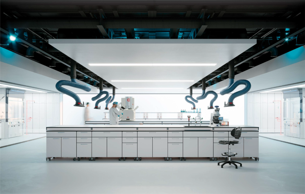 Scientific Surface Solutions Trespa® TopLab® Plus Align® Hygienic Compact Laminate b