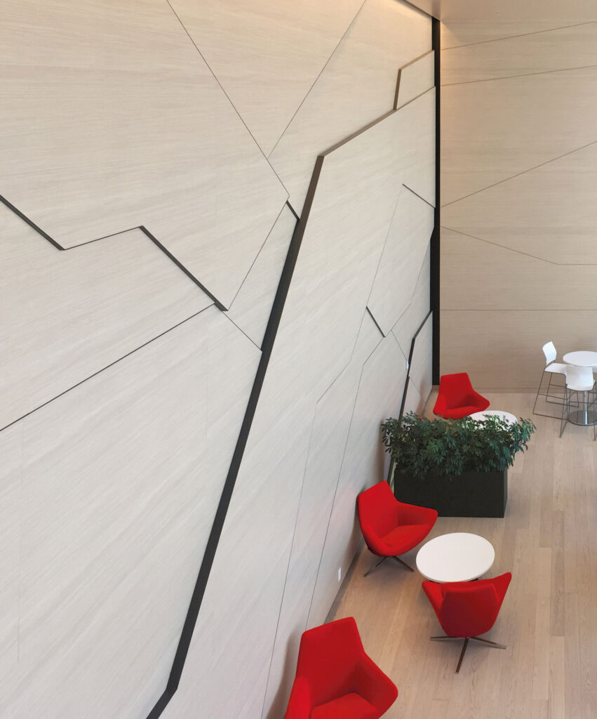 Acoustic System Office Design Fantoni Wall Panelling