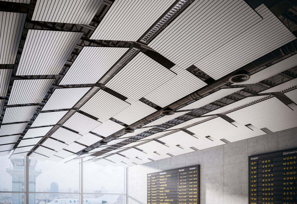 Acoustic System Transportation Fantoni Passepartout 4Akoustik 14 2 Ceiling a