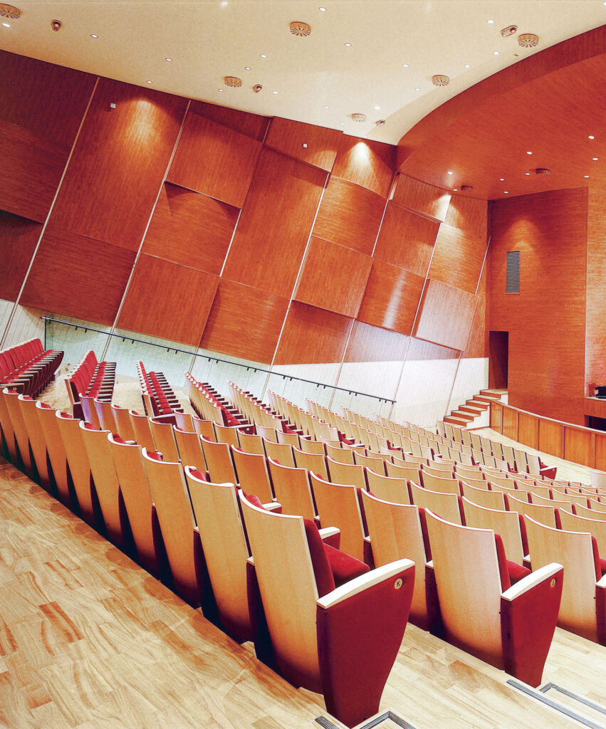 Acoustic System Αuditorium Fantoni Wall Ceiling b