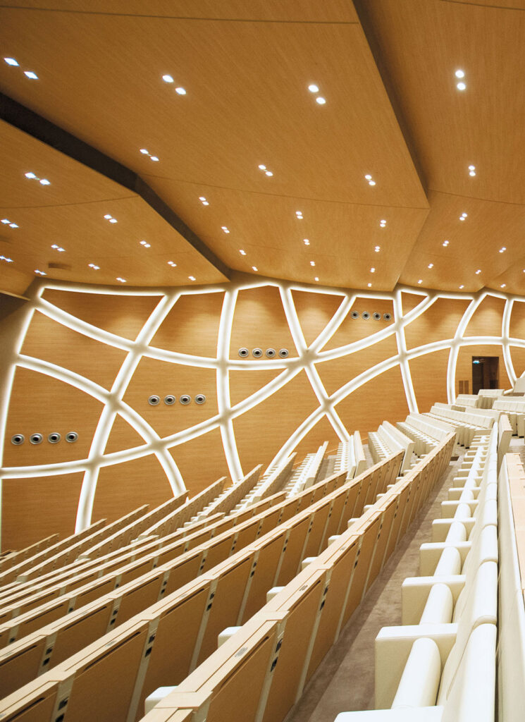 Acoustic System Αuditorium Fantoni Wall Ceiling c