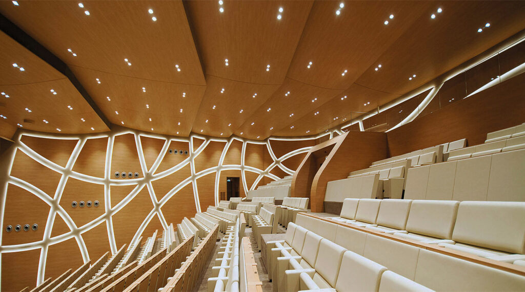 Acoustic System Αuditorium Fantoni Wall Ceiling d