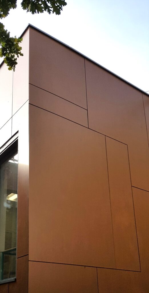 Exterior Education Sector Facade Trespa Meteon Compact Groupe Scolaire Jean Moulin 04
