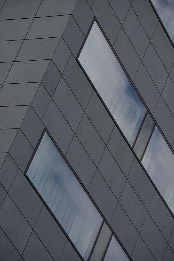 Exterior Office Design Facade Swisspearl Authentic Patina Original P070 Gdynia Poland e