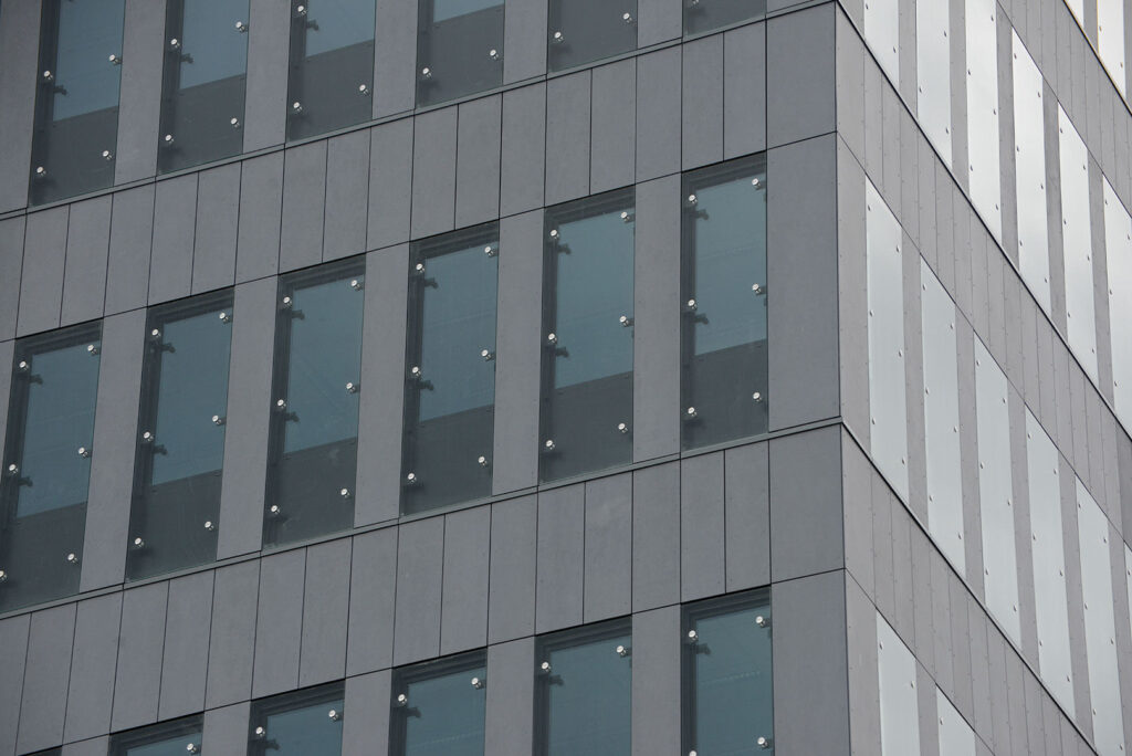Exterior Office Design Facade Swisspearl Authentic Patina Original P070 Gdynia Poland g