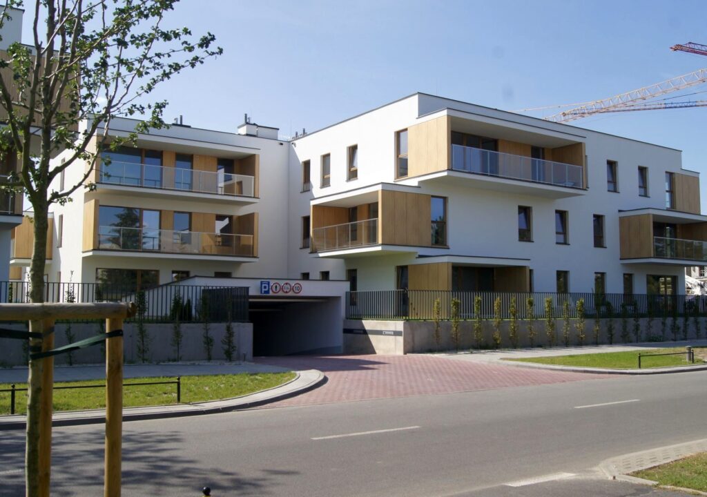 Exterior Residence Facade Trespa Meteon Compact Apartments Marymont etap a