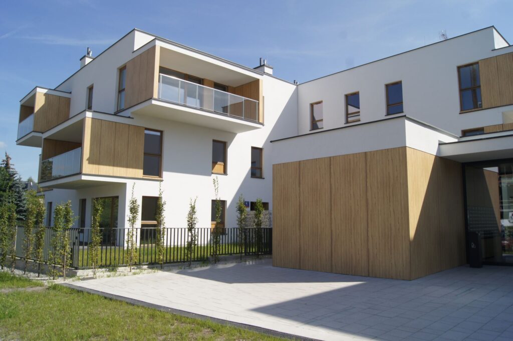 Exterior Residence Facade Trespa Meteon Compact Apartments Marymont etap b