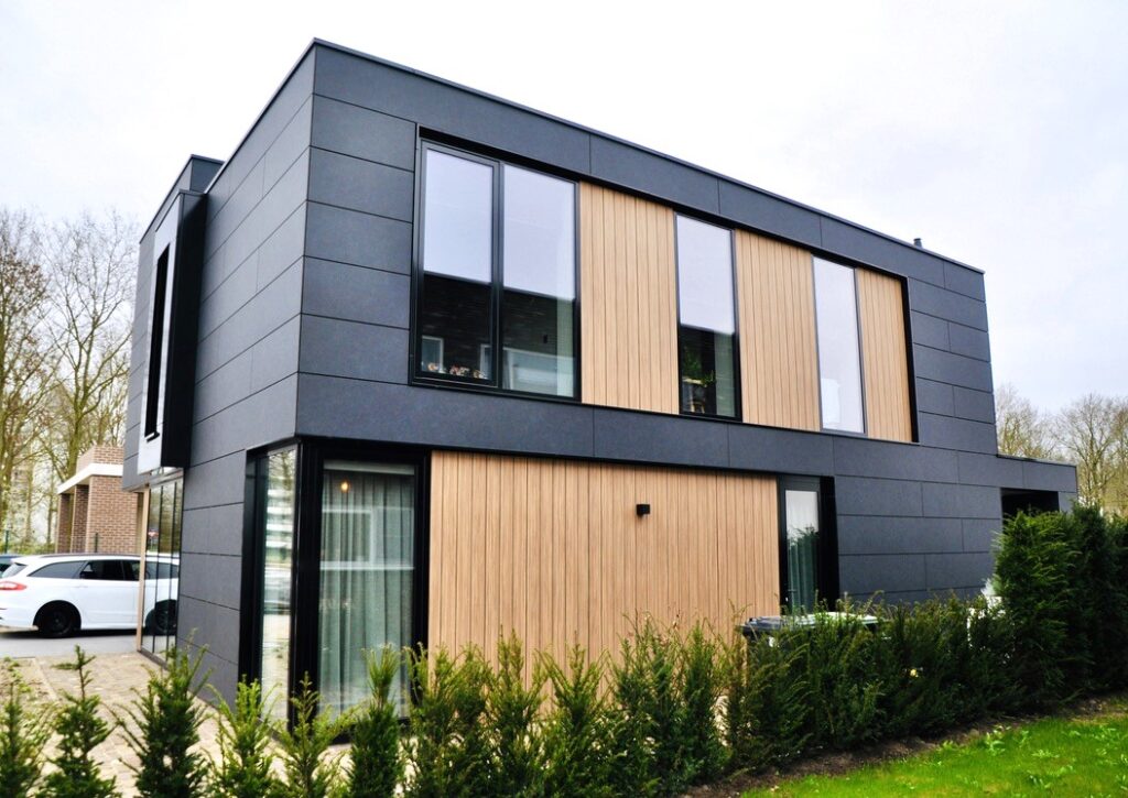Exterior Residence Fadace Trespa Meteon Compact Individual house Zuthpen a