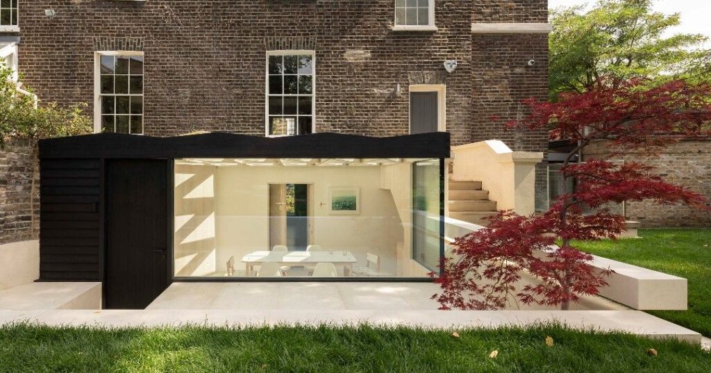 Exterior Residentia Sector Accoya Modified Wood Facade Wall Cladding London Award Winning Architect FirmTsuruta Architects