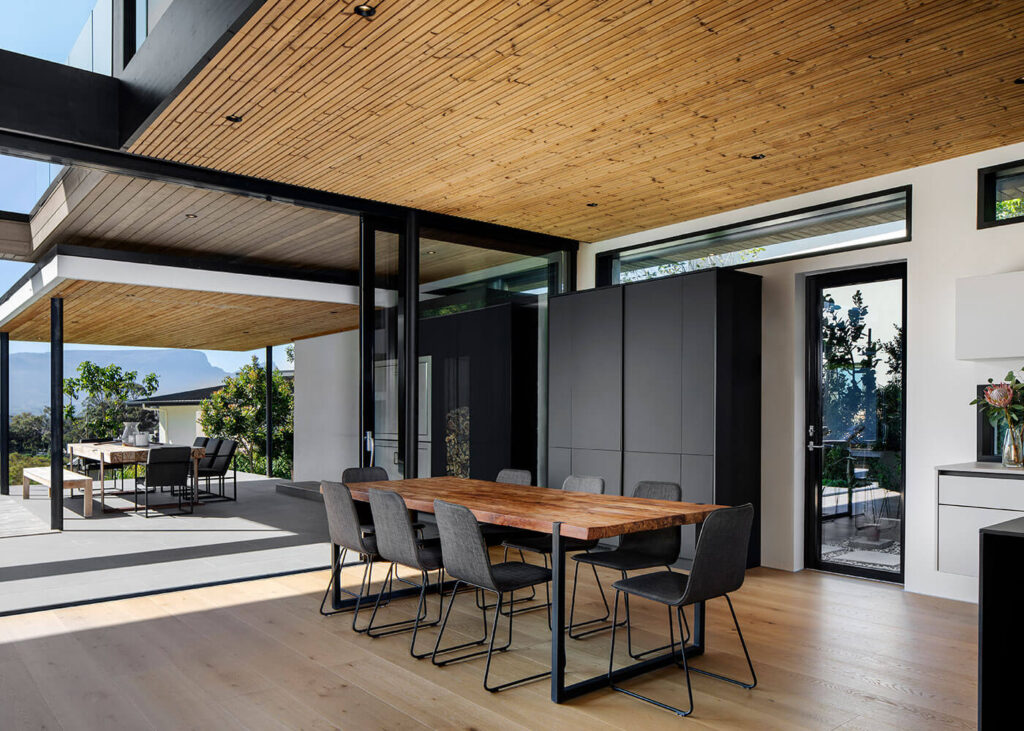 Exterior Residential Ceiling Lunawood Thermowood Honorary Consulate of Finland Cape Town South Africa a