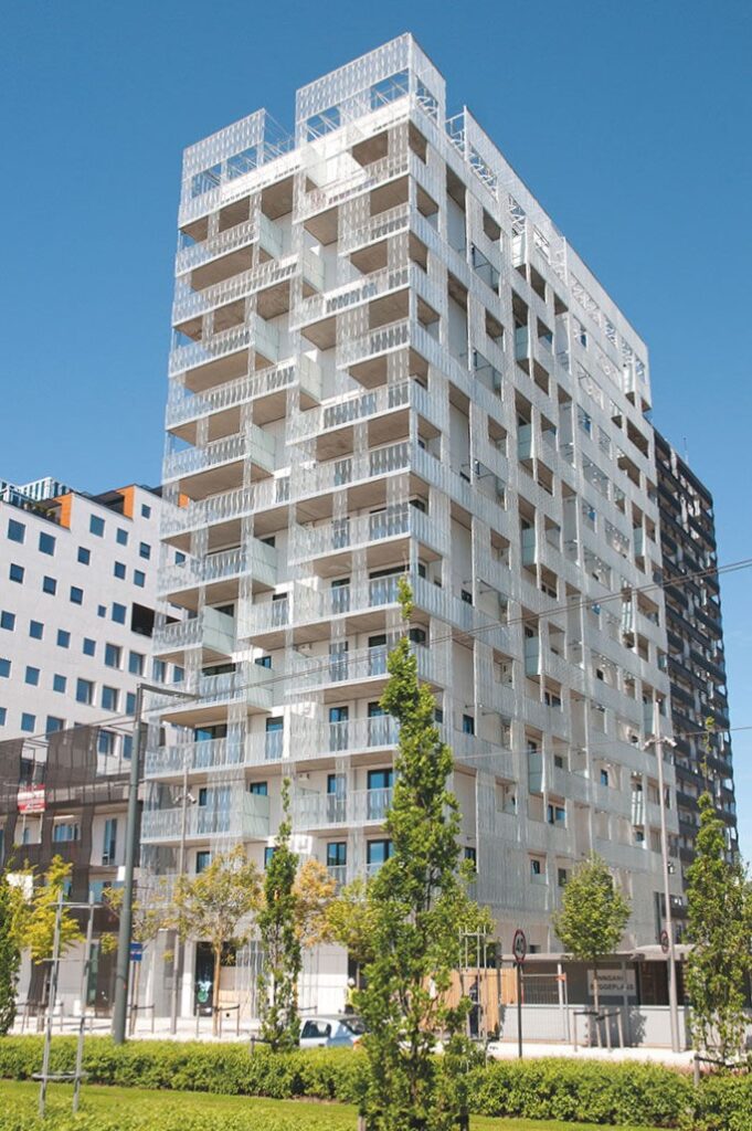 Exterior Residential Facade Swisspearl Authentic Patina Original P222 Barcode Oslo d