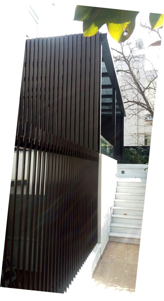 Exterior Residential Fencing Formica Vivix Compact Eltop Project Residence Glyfada Greece a