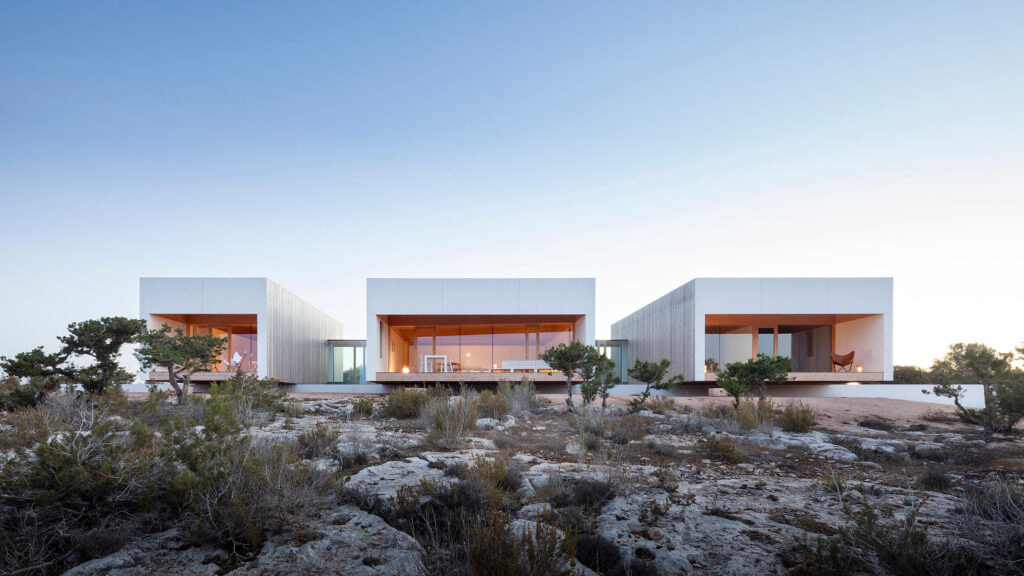 Exterior Residential Home Design Facades Lunawood ThermowoodBosc den Pep Ferrer Ibiza