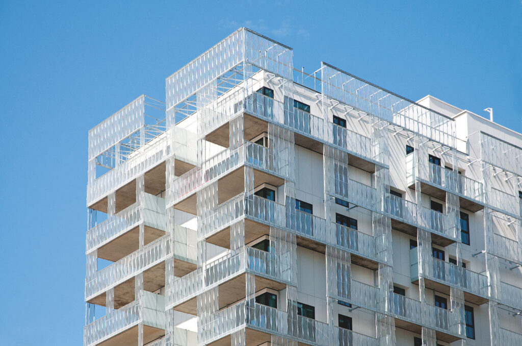 Exterior Residential Sector Facade Swisspearl Authentic Patina Original P222 Barcode Oslo b