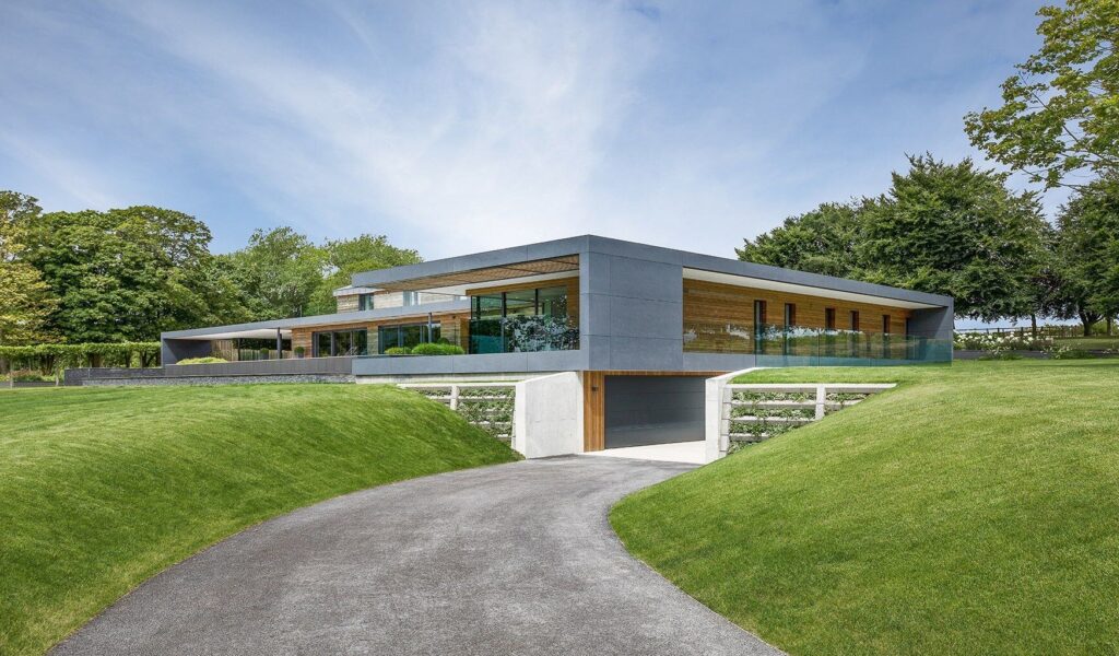 Exterior Residential SectorFacade Swisspearl Wall Cladding Authentic Patina Original P 050 The Farmers House South Downs National Park c