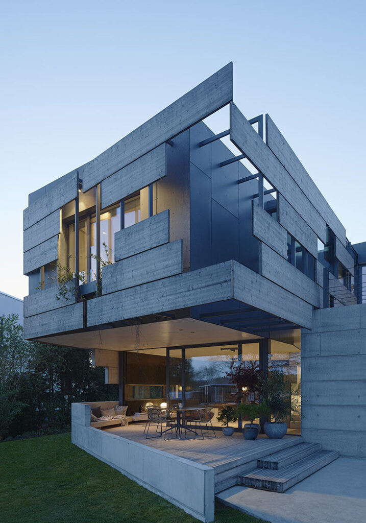 Exterior Residential Swisspearl Authentic Patina Original P222 P070 180 meter neo romanticism a