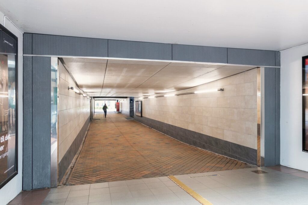 Exterior Transportation Facade Swisspearl Authentic Patina Inline P545 P050 Raiway Station a