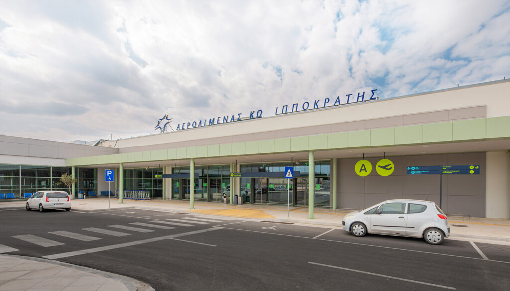 Exterior Transportation Sector Facade Everest Eltop Project Airport Kos Greece a