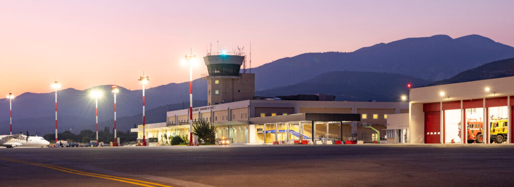 Exterior Transportation Sector Facade Everest Eltop Project Airport Kos Greece b