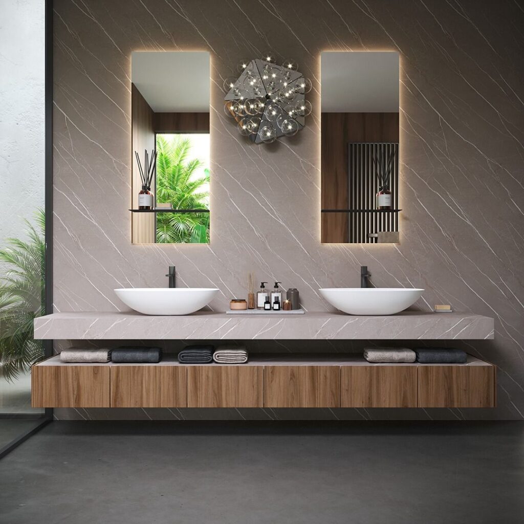 Wet Areas Hospitality DesignBathroom H.P.L. Arpa Pulpis Light 3447
