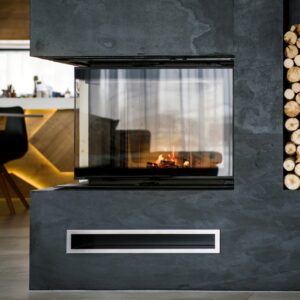 Slate Lite Fireplace